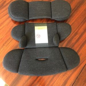 Clek infant thingy insert. Wool. Charcoal. Foonf. Fllo.